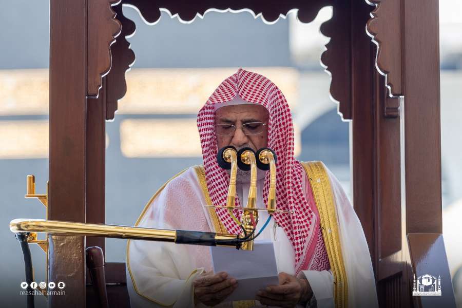 خطيب المسجد الحرام صالح بن حميد