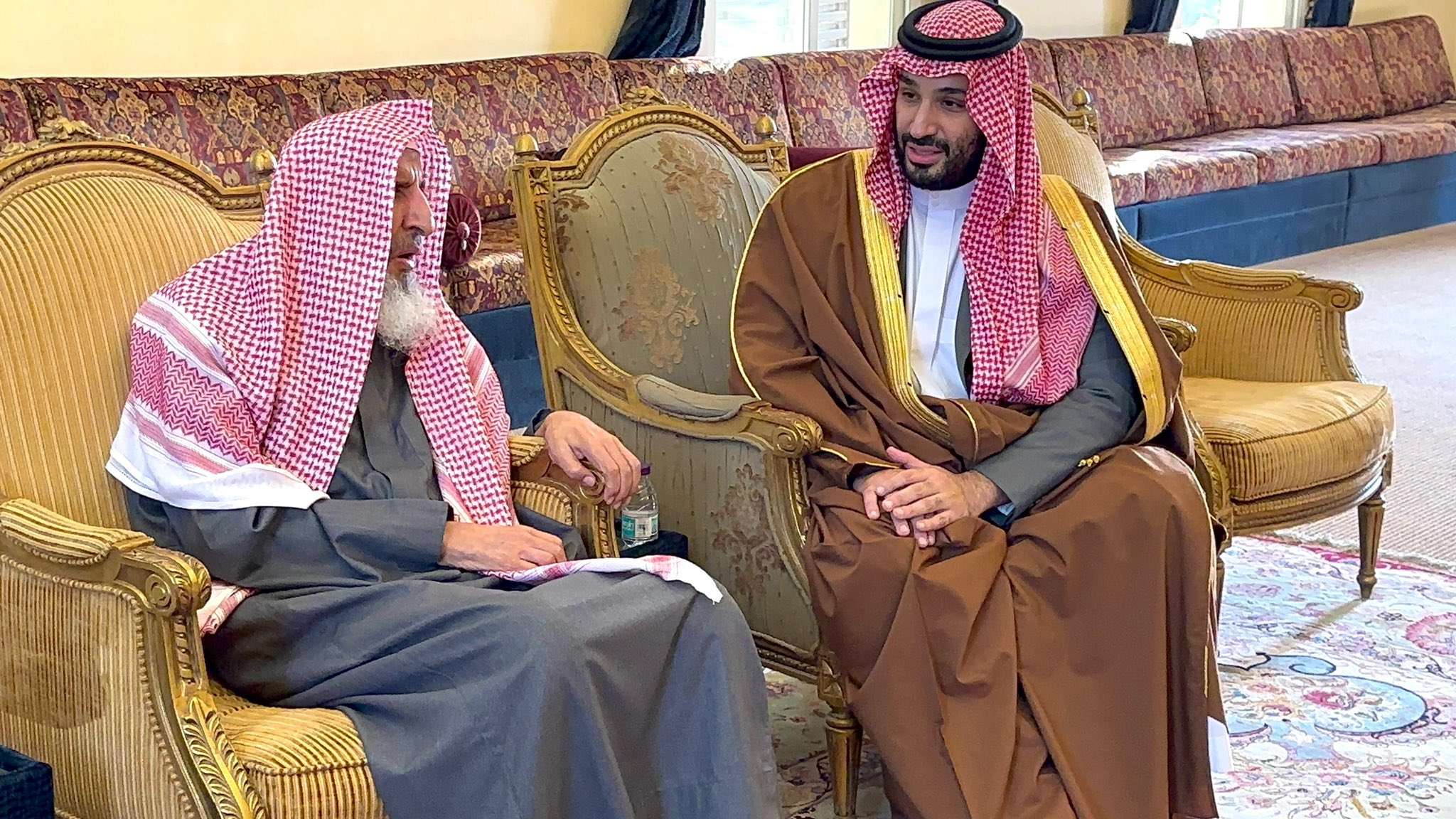 ولي العهد ومفتي المملكة