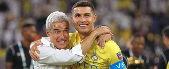 كريستيانو رونالدو ولويس كاسترو مدرب النصر