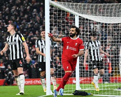 محمد صلاح يتصدر ترتيب هدافي الدوري الإنجليزي