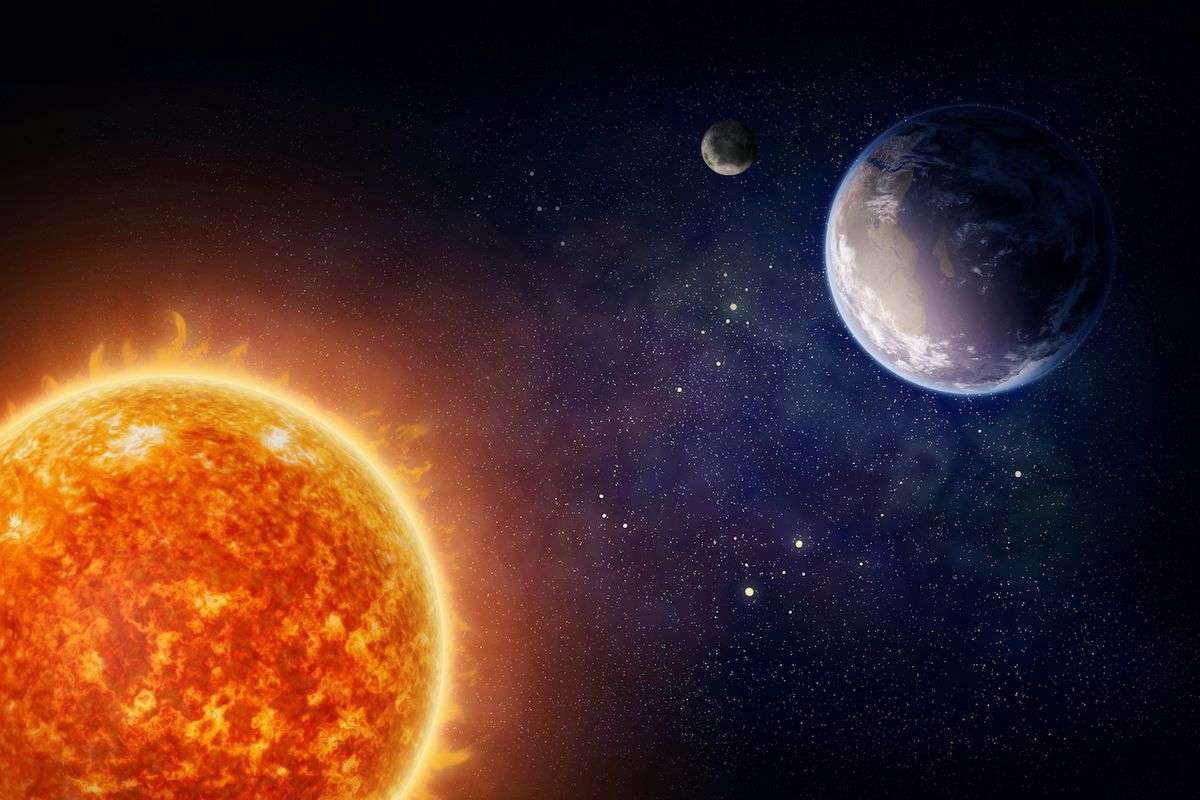 الأرض تصل لأقرب مسافة من الشمس