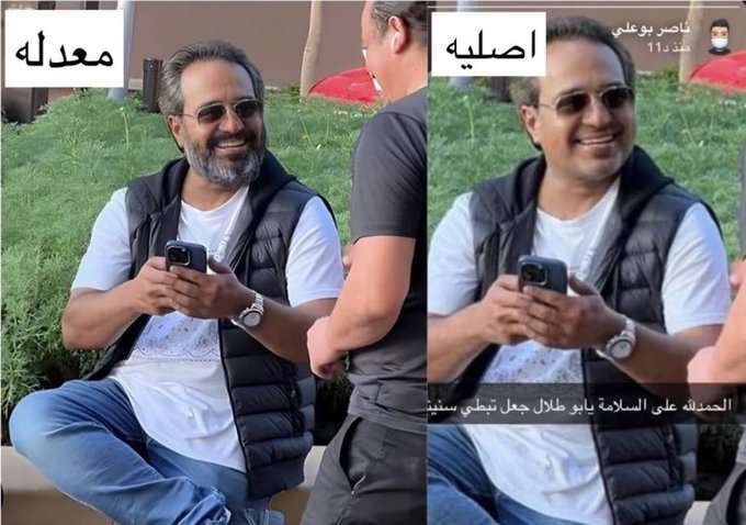 صورة للفنان راشد الماجد تثير الجدل بين متابعيه ما حقيقتها؟
