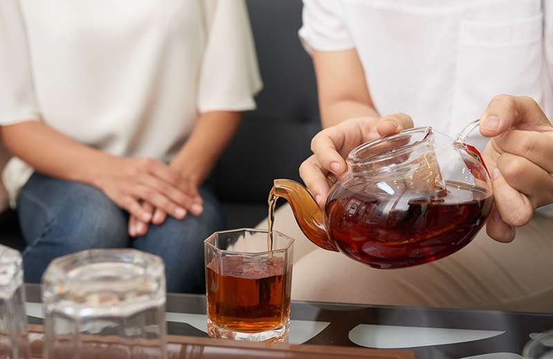 الشاي بعد الإفطار في رمضان