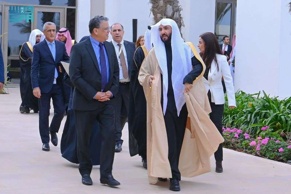 وزير العدل الدكتور وليد بن محمد الصمعاني في المؤتمر الدولي للتحول الرقمي لمنظومة العدالة