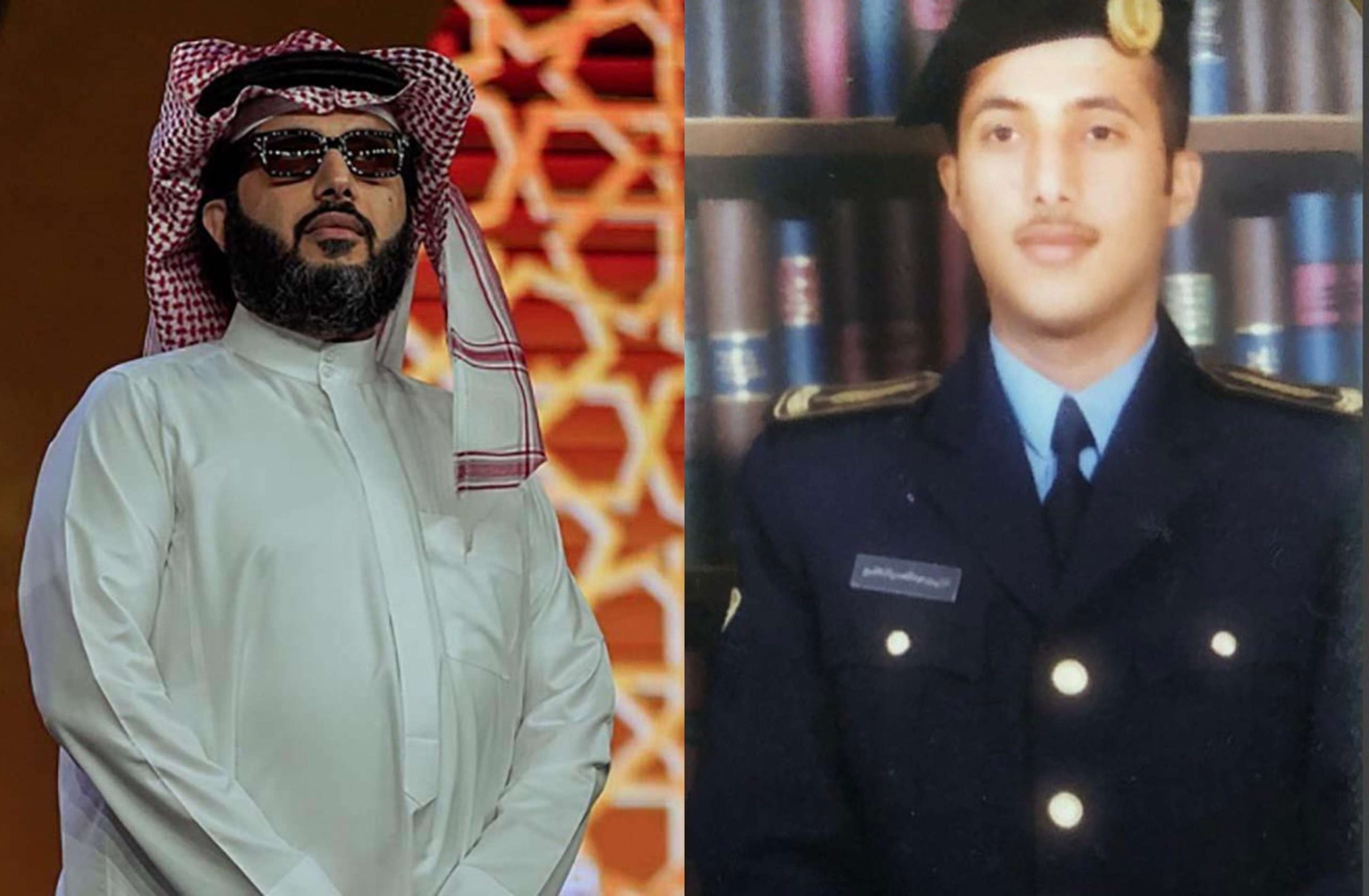 صورة تركي آل الشيخ بين الحاضر والماضي