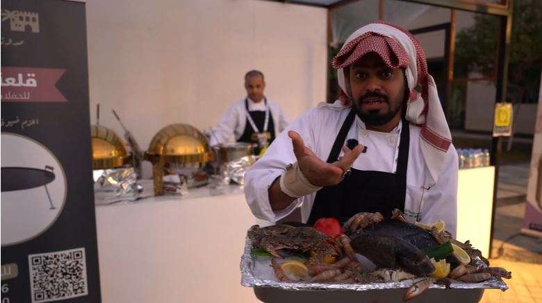 قدّم المعرض أشهى أطباق المشويات من حول العالم
