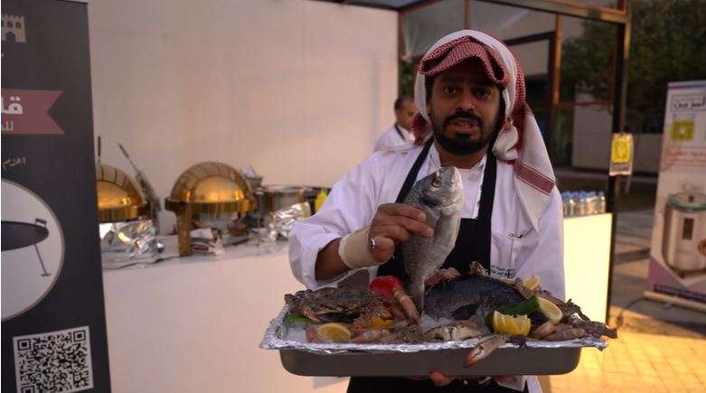 قدّم المعرض أشهى أطباق المشويات من حول العالم