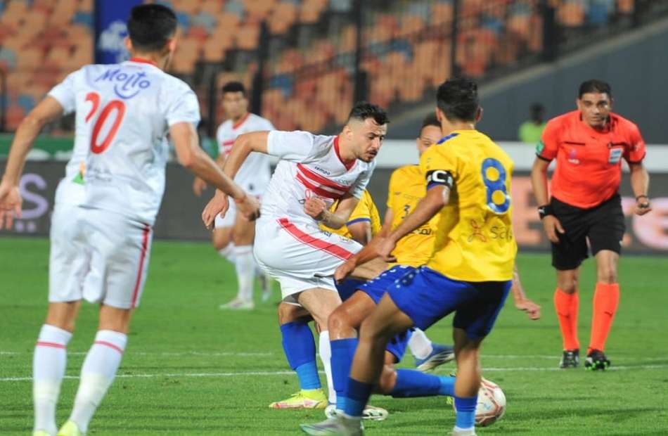 جانب من مباراة سابقة بين الزمالك والإسماعيلي