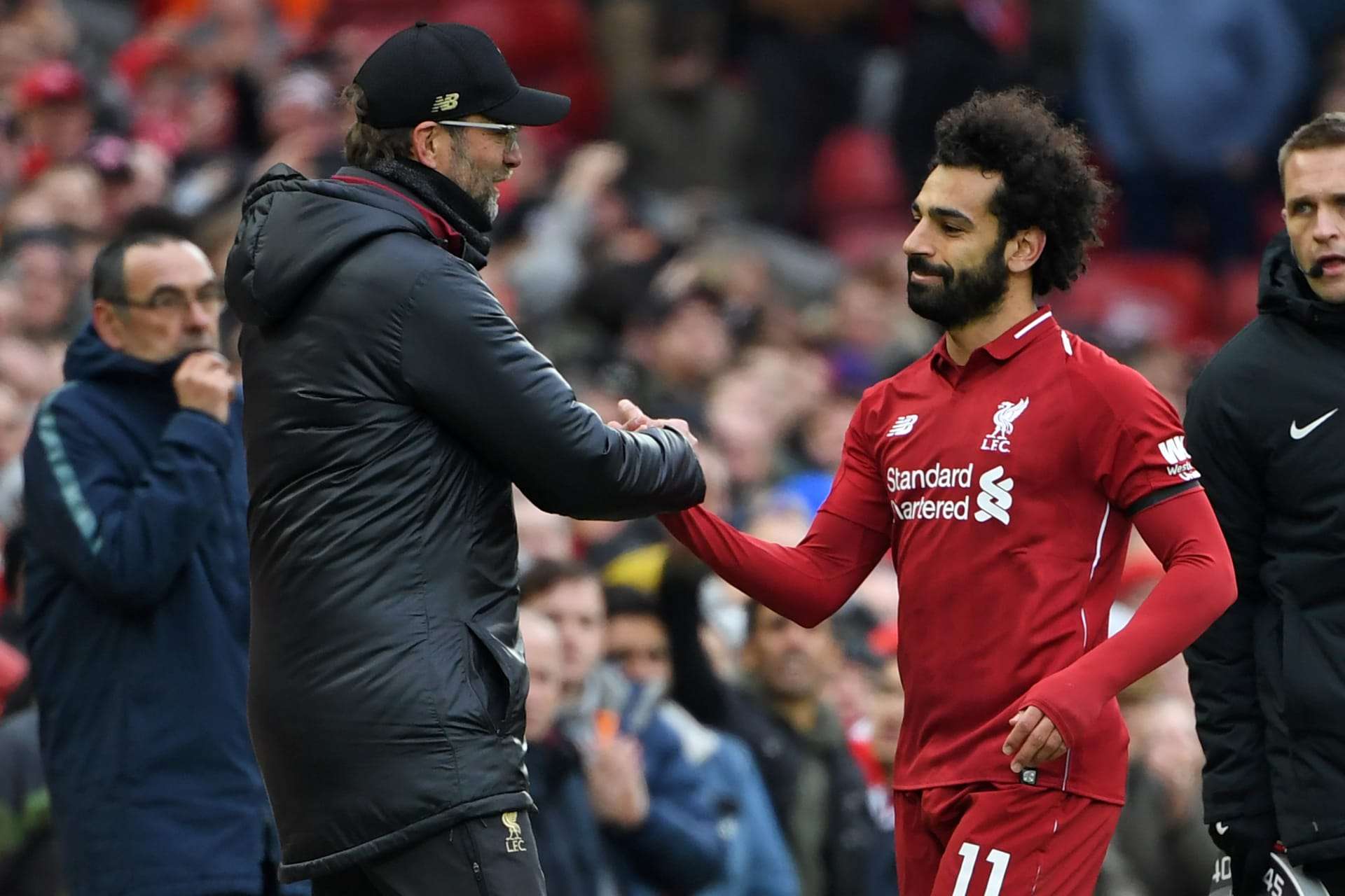 يورجن كلوب ومحمد صلاح