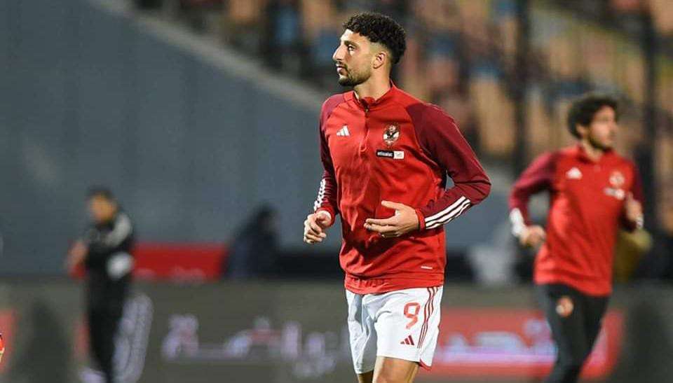 الفلسطيني وسام أبو علي لاعب الأهلي المصري