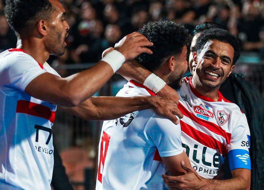 مباراة الزمالك ضد الداخلية في الدوري المصري