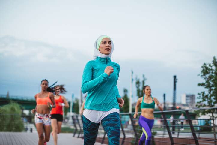 ممارسة النشاط البدني في رمضان (صورة أرشيفية)