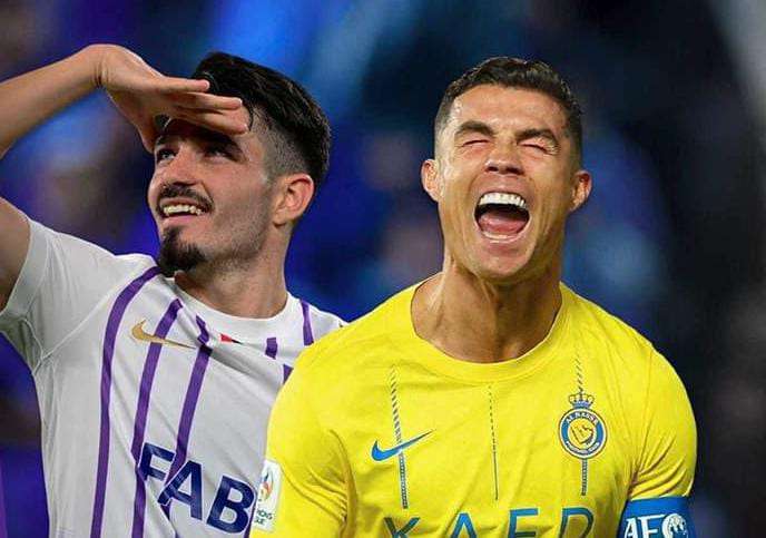 كريستيانو رونالدو ومباراة النصر والعين