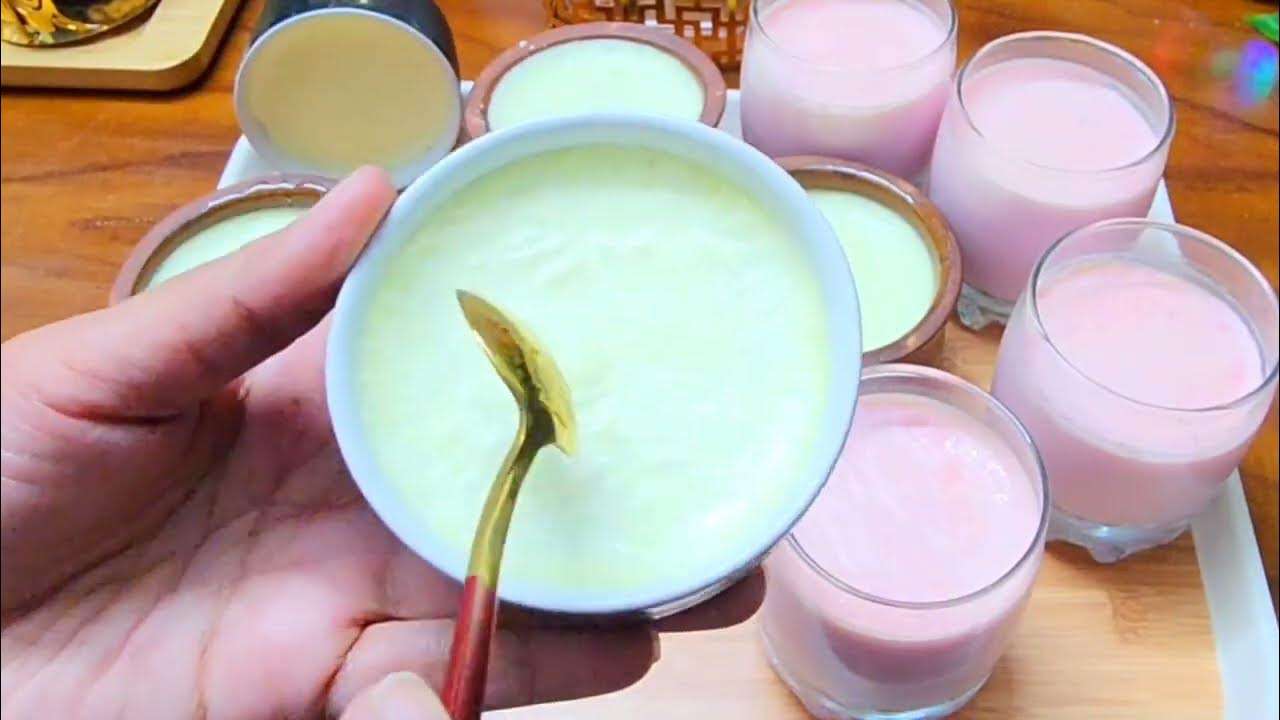 طريقة تحضير الزبادي في المنزل