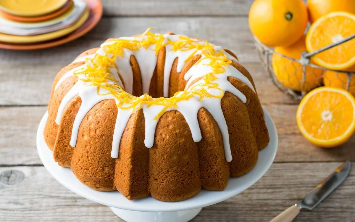 طريقة عمل كعكة البرتقال المغربية