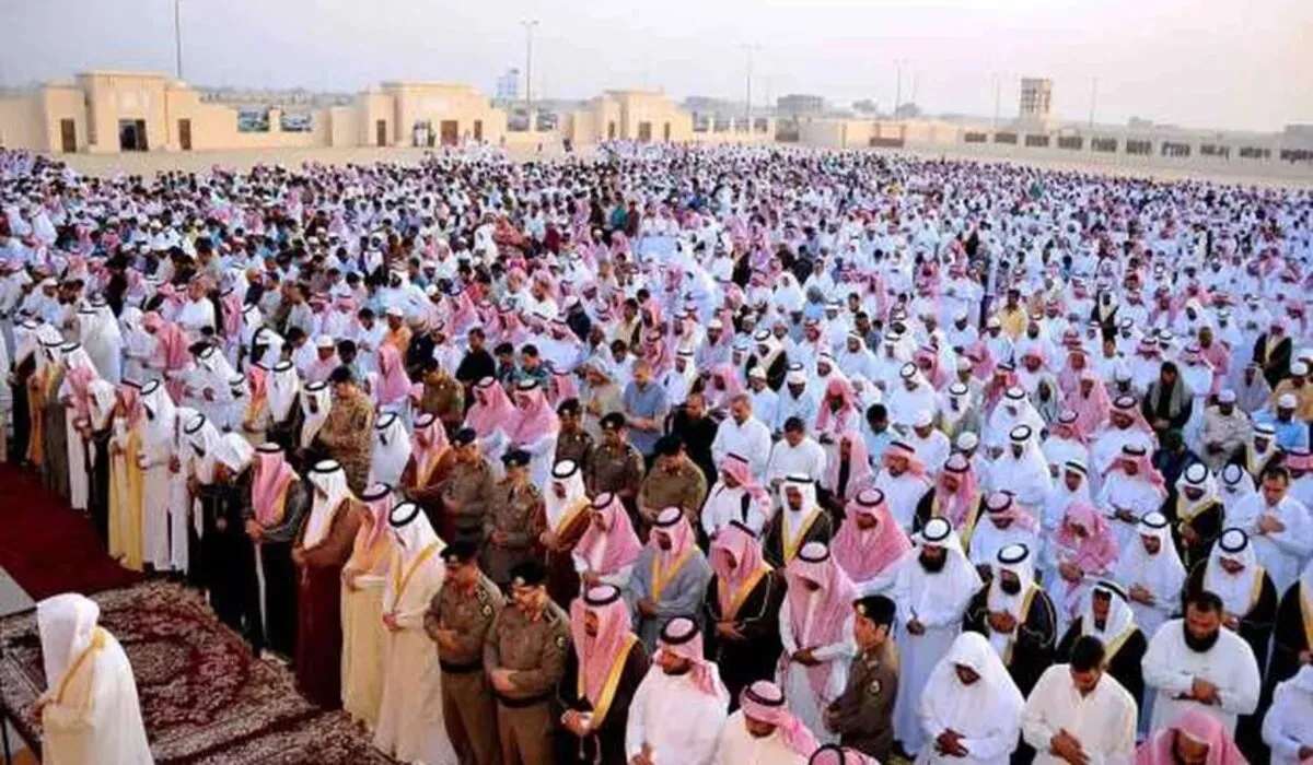 صلاة العيد في الرياض