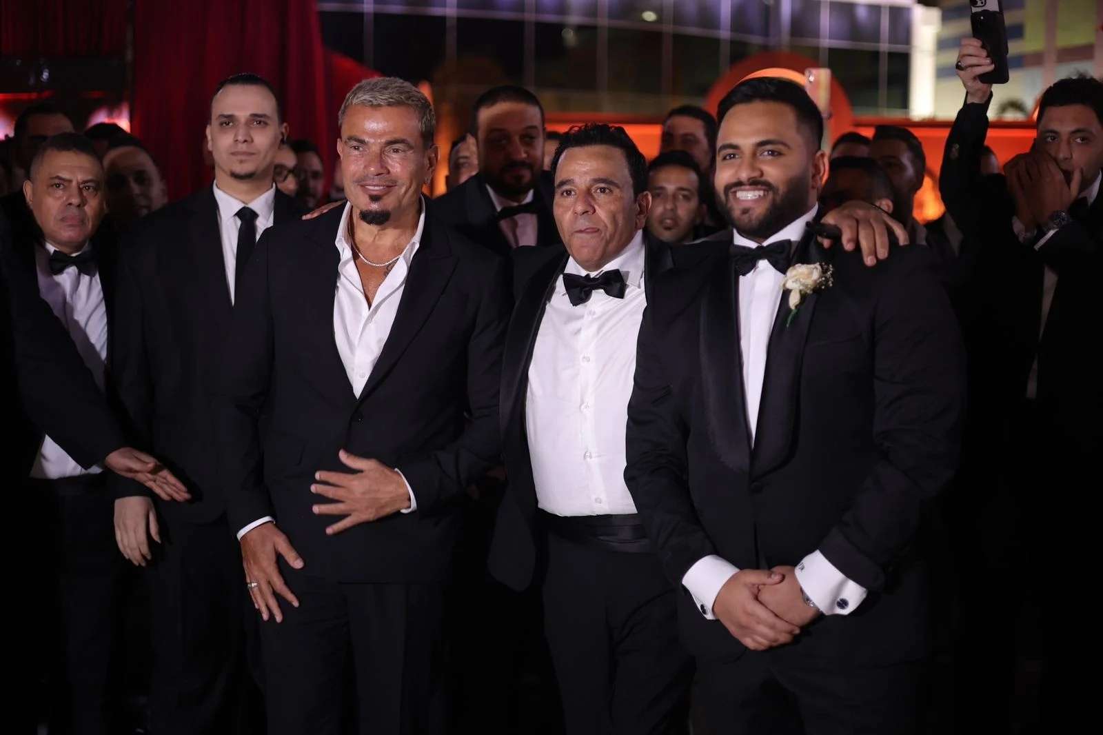 حفل زفاف نجل محمد فؤاد