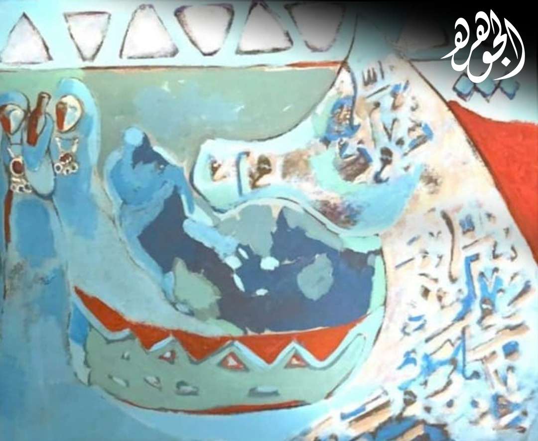 لوحات الفنانة التشكيلية  نورا الذوري