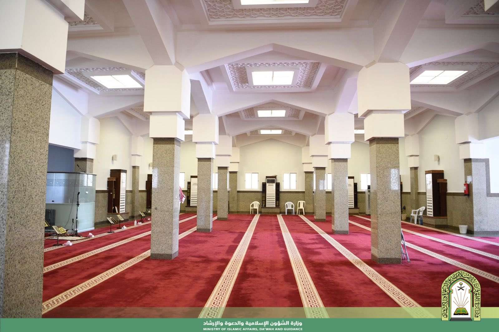 جاهزية مساجد الحجوزات الخمس