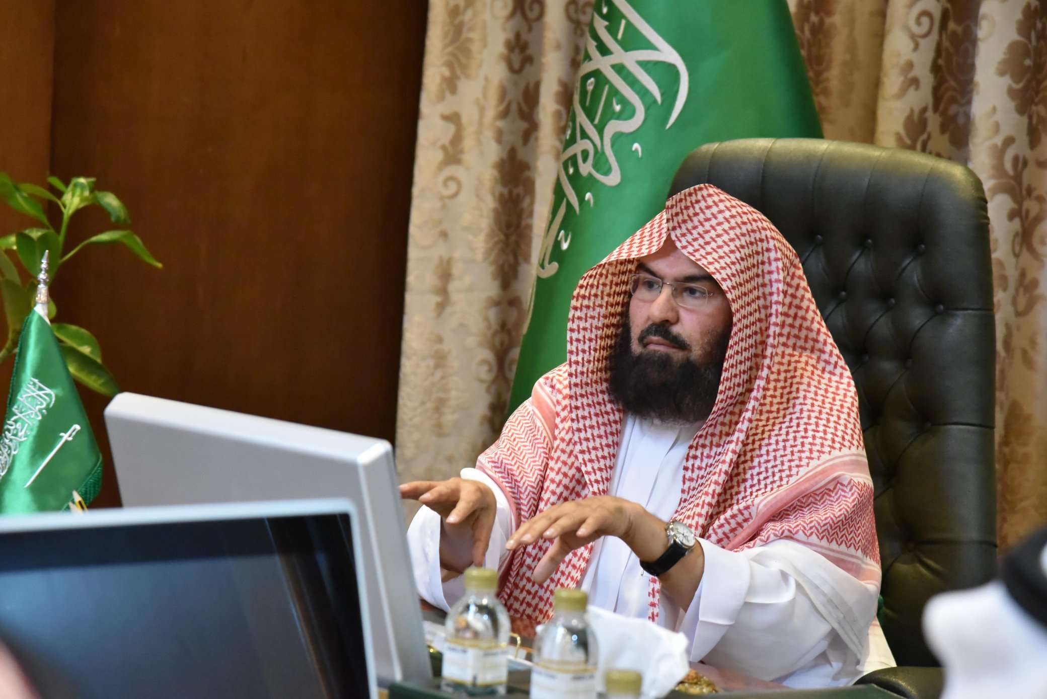 رئيس الشؤون الدينية للمسجد الحرام والمسجد النبوي، الشيخ الدكتور: عبدالرحمن السديس