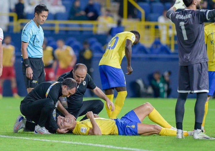 مدرب النصر يكشف حجم إصابة كريستيانو رونالدو